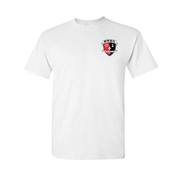 BRSC Shield SS T-Shirt BRSC Spiritwear White Mens Small - Third Coast Soccer