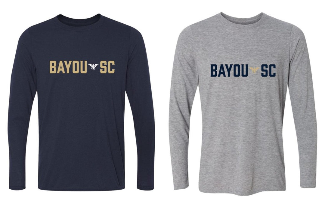 Bayou SC Long-Sleeve T-Shirt Bayou Soccer Club Spiritwear - Third Coast Soccer
