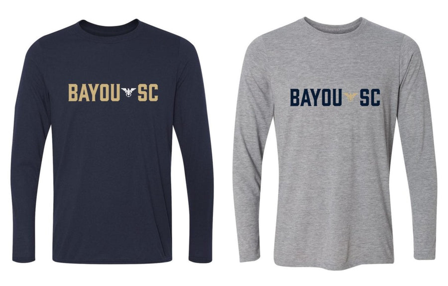 Bayou SC Long-Sleeve T-Shirt Bayou Soccer Club Spiritwear - Third Coast Soccer