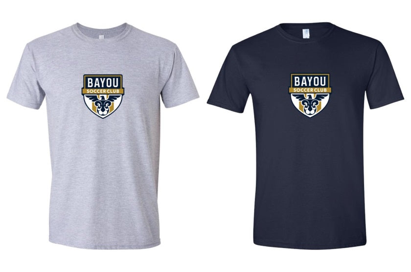 Bayou Soccer Club Short-Sleeve Performance Tee Bayou Soccer Club Spiritwear   - Third Coast Soccer