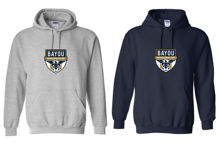 Bayou Soccer Club Hooded Sweatshirt Bayou Soccer Club Spiritwear   - Third Coast Soccer
