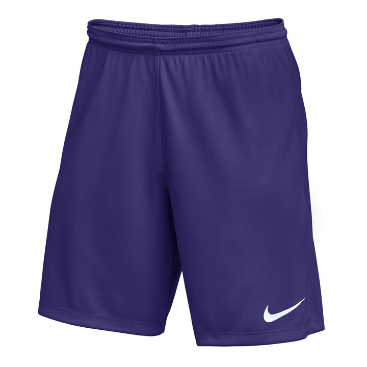 Nike Youth Park III Short Shorts Court Purple/White Youth XSmall - Third Coast Soccer