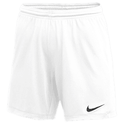 Nike Abita Womens Park III Short - White Abita Braves   - Third Coast Soccer