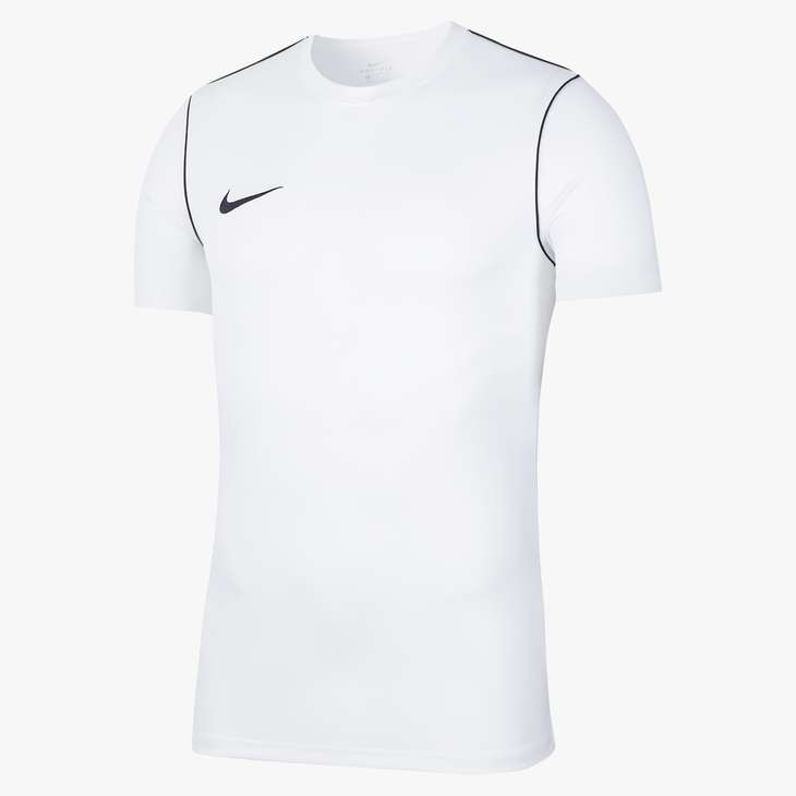 Nike Men's Park 20 Short-Sleeve Top Training Wear White/Black Mens Small - Third Coast Soccer