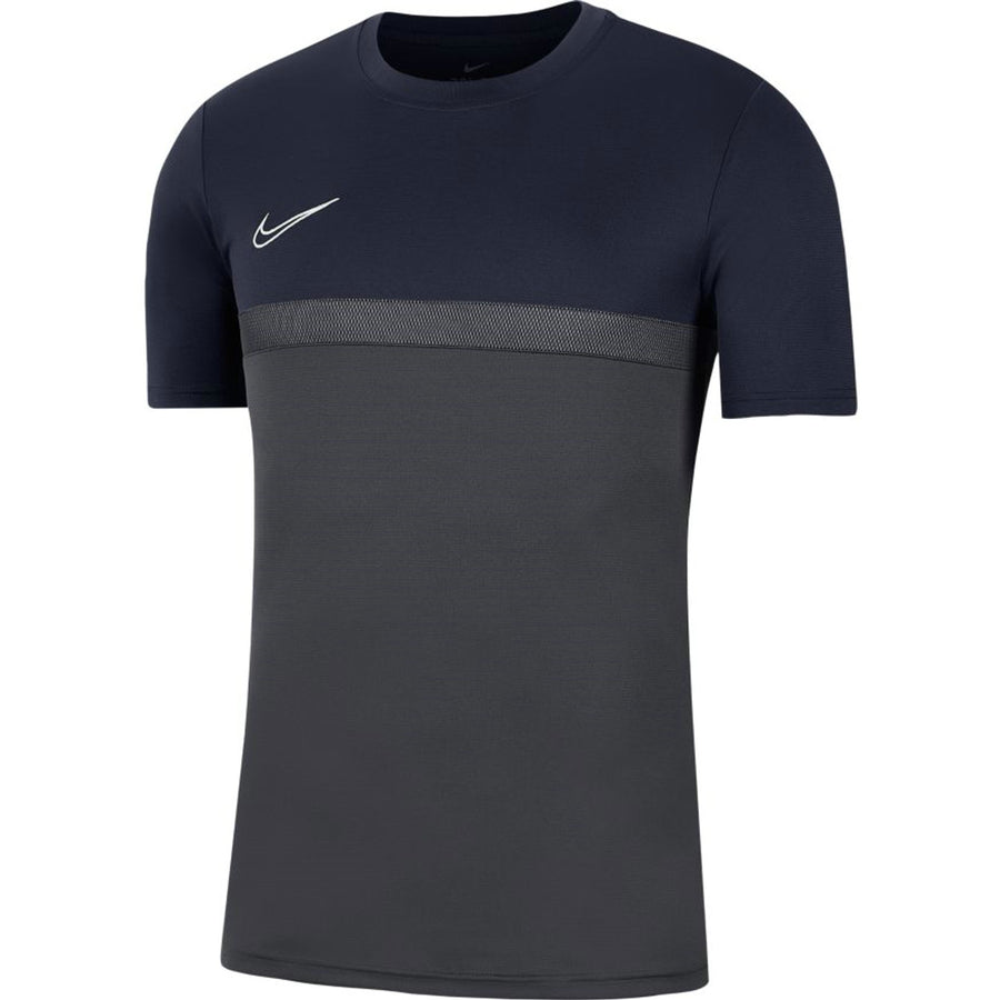 Nike Academy Pro SS Top Training Wear Anthracite/Obsidian Mens Small - Third Coast Soccer
