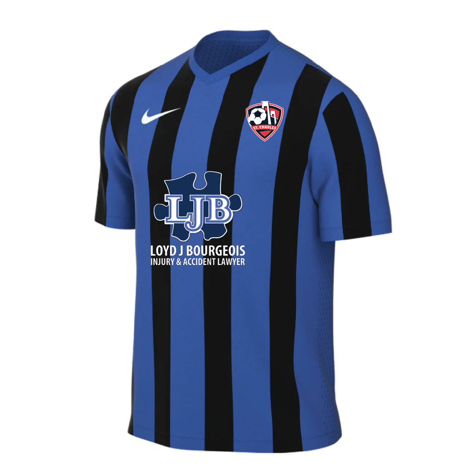 Nike St. Charles Soccer Youth Stripe Division V Jersey St. Charles 2026-2028 - Third Coast Soccer