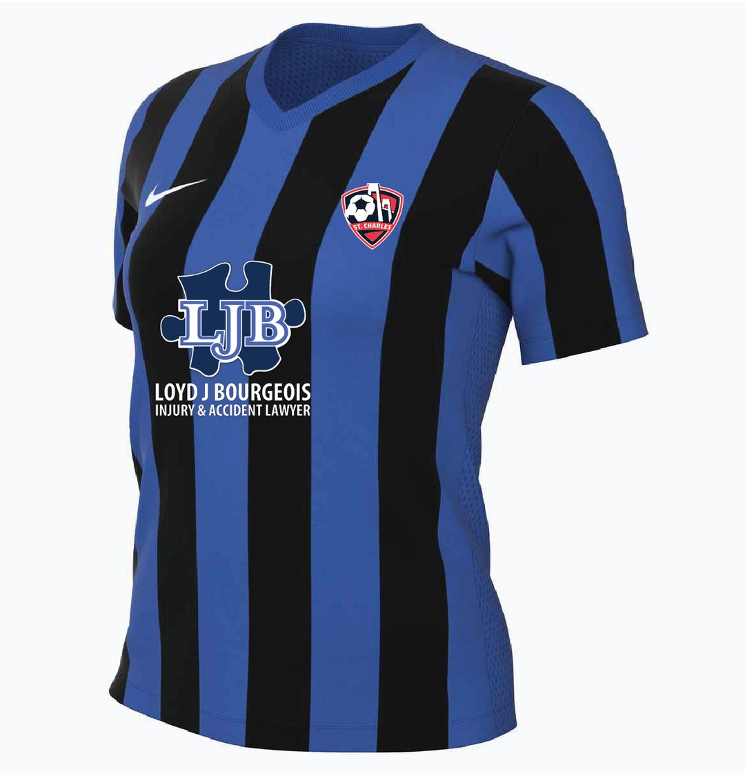 Nike St. Charles Soccer Women's Stripe Division II Jersey St. Charles 2026-2028 - Third Coast Soccer