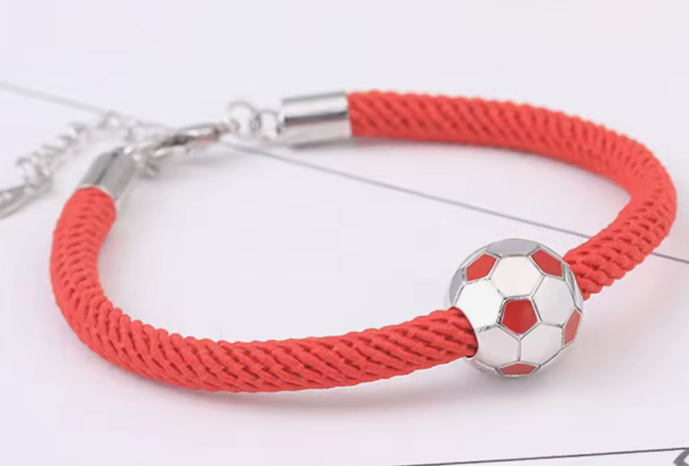 RPS Designs Rope Bracelet Jewelry Red - Third Coast Soccer