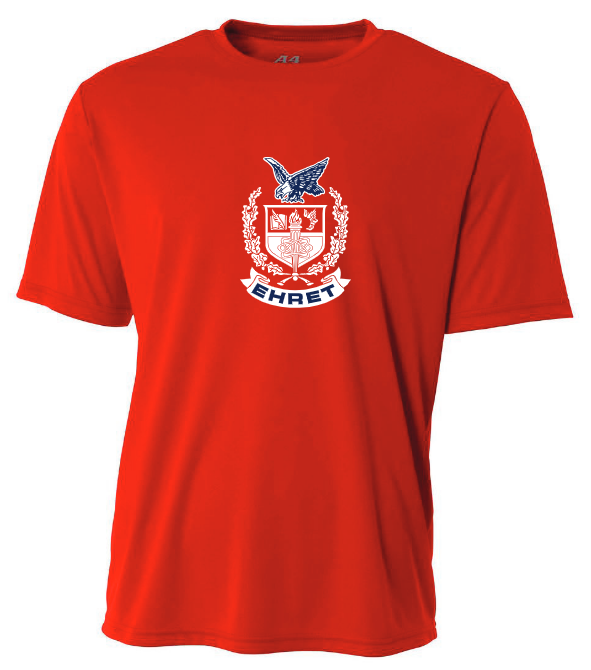 A4 John Ehret Short-Sleeve Shirt John Ehert HS Red Mens Small - Third Coast Soccer