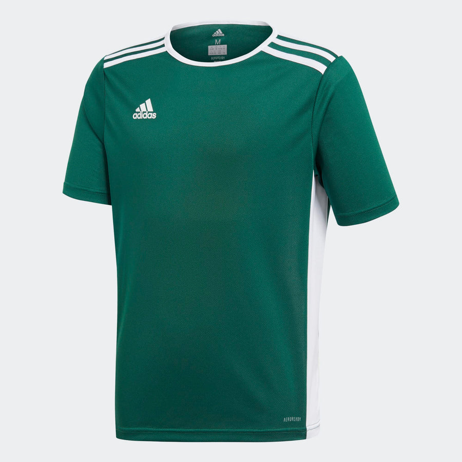 adidas Entrada 18 Jersey - Collegiate Green/White Jerseys   - Third Coast Soccer