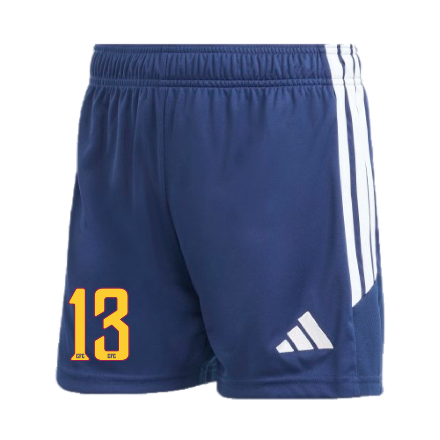 adidas Covington FC Women's Tiro 26 League Shorts - Navy CFC 26-28 - Third Coast Soccer