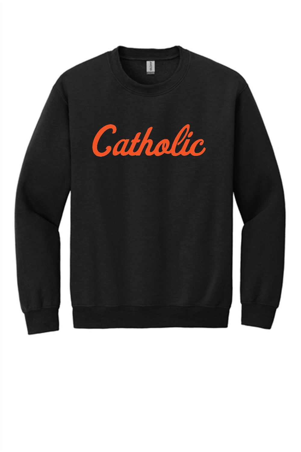 Catholic Soccer Crewneck Sweatshirt Catholic HS BR Black Mens Small - Third Coast Soccer
