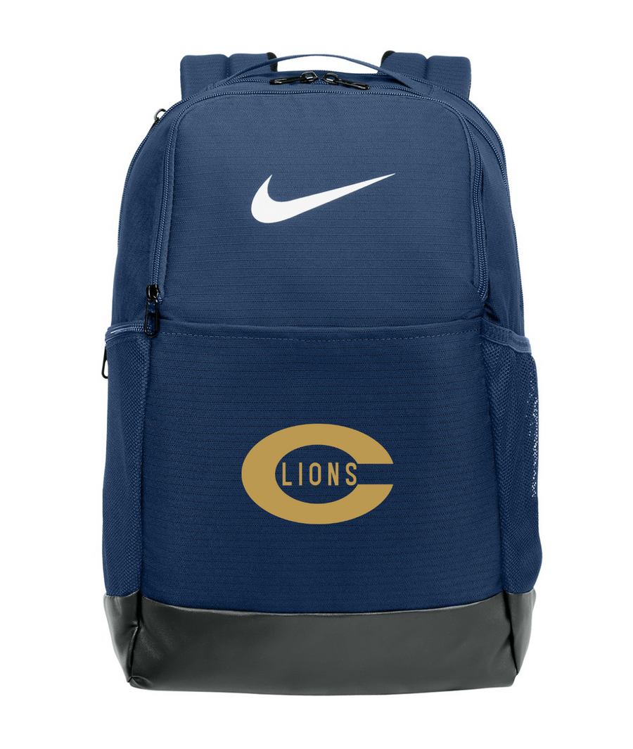 Nike Covington HS Brasilia 9.5 Backpack - Navy CHS 25 - Third Coast Soccer