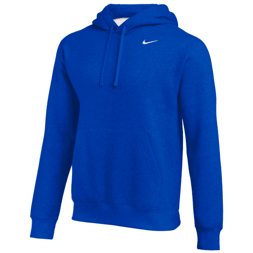 Nike Team Club Fleece Hoodie Training Wear Royal Mens Small - Third Coast Soccer