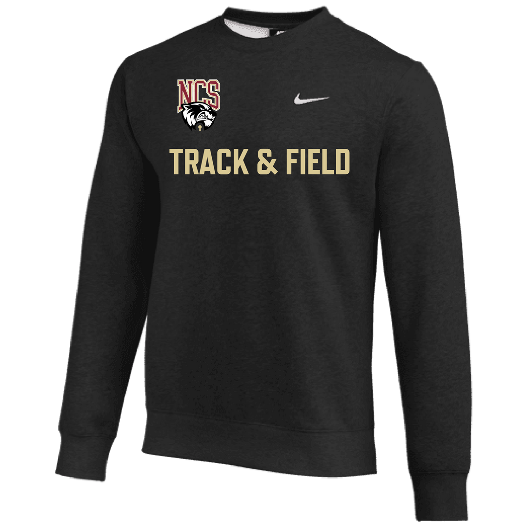 Nike Northlake Track & Field Men's Training Team Club Crew - Black Northlake Track and Field   - Third Coast Soccer