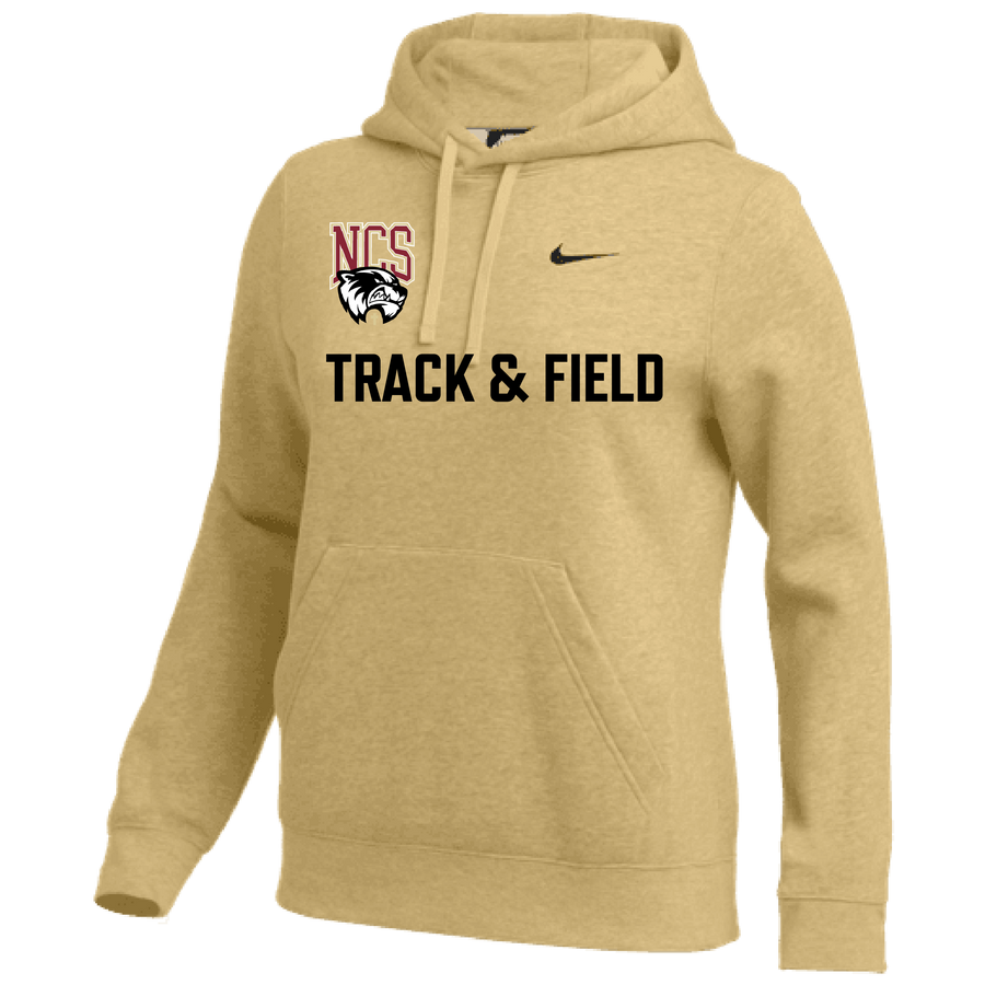 Nike Northlake Track & Field Women's Team Club Pullover Hoody - Vegas Gold Northlake Track and Field   - Third Coast Soccer