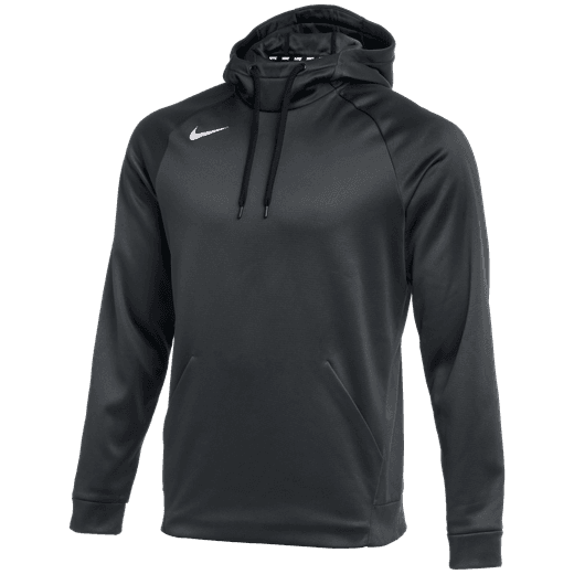 Nike Therma Club Hoodie Training Wear Anthracite/White Mens Small - Third Coast Soccer