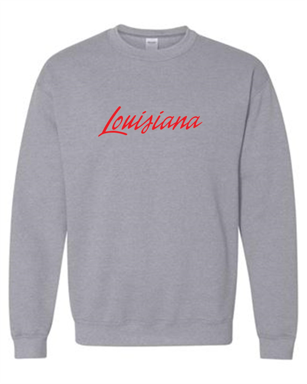 Louisiana Select LA Crew Neck Sweatshirt LA ODP Spiritwear Sport Grey Youth Small - Third Coast Soccer