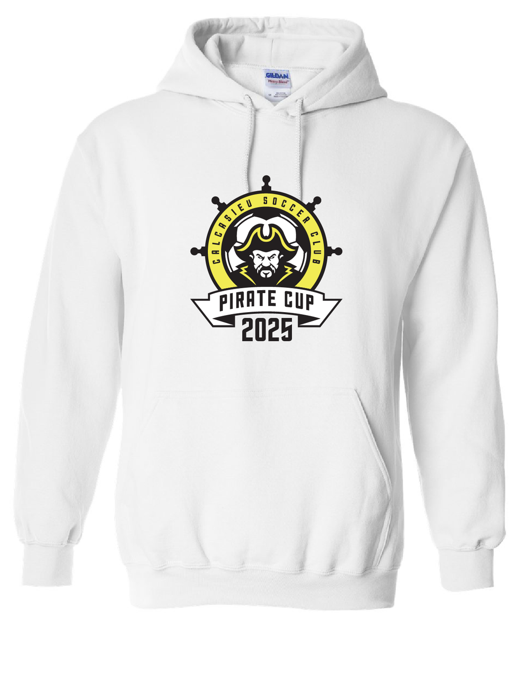 Pirate Cup 2025 Hoody Pirate Cup 2025 White Youth Small - Third Coast Soccer