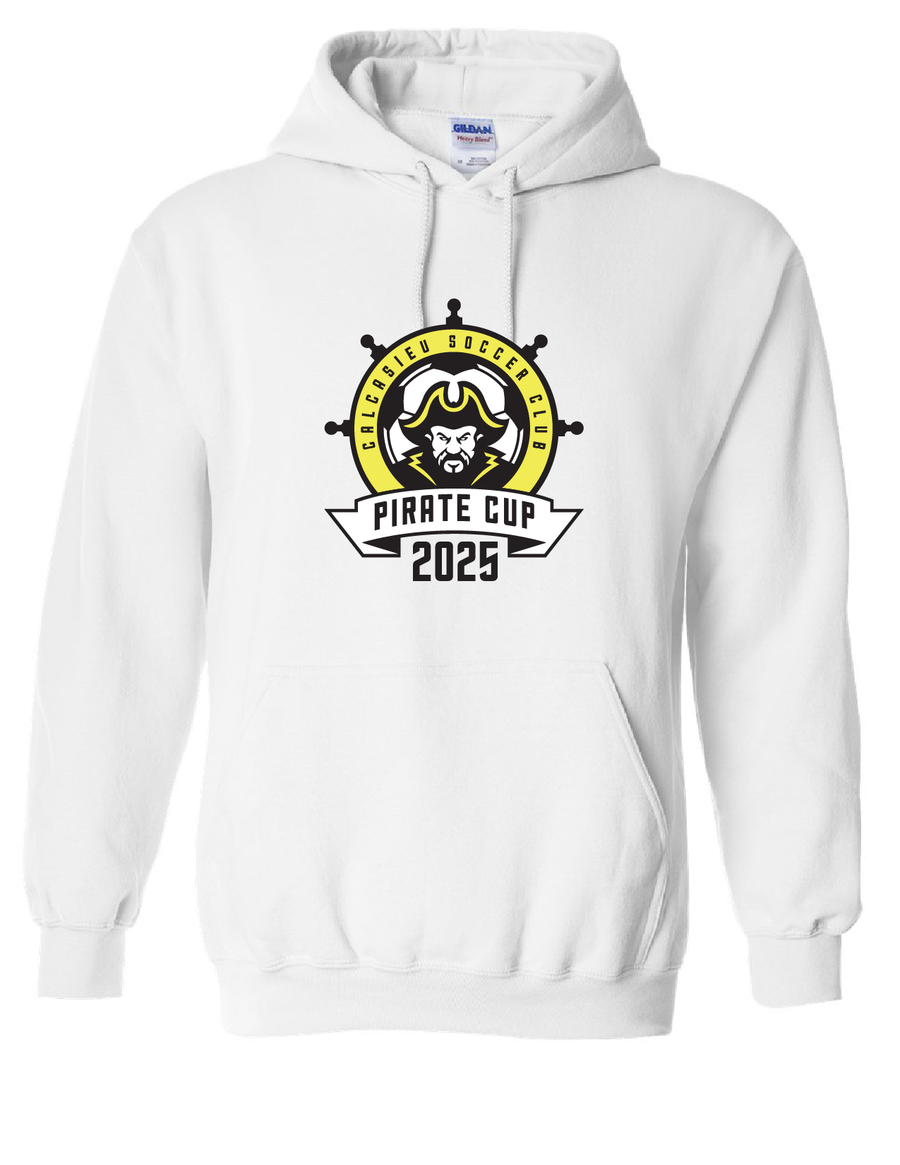Pirate Cup 2025 Hoody Pirate Cup 2025 White Youth Small - Third Coast Soccer