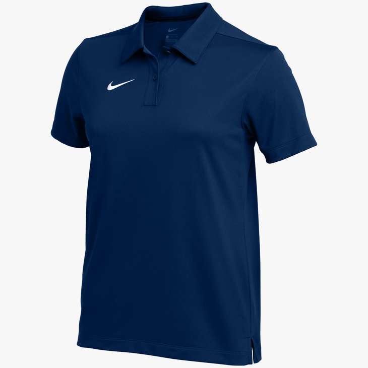 Nike Women's Dri Franchise Polo Polos Team Navy/White Womens XSmall - Third Coast Soccer