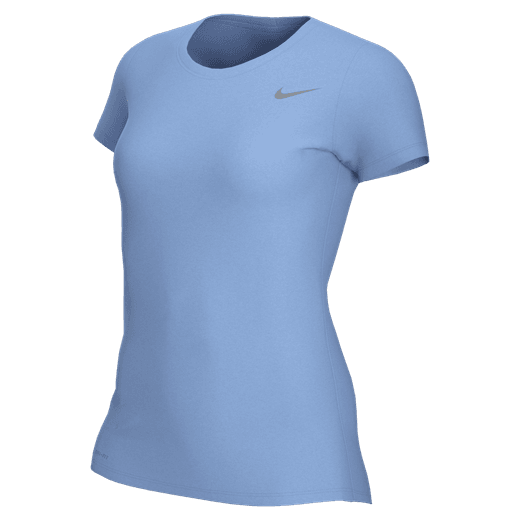 Nike Women's Legend SS Tee Training Wear Valor Blue Womens Small - Third Coast Soccer