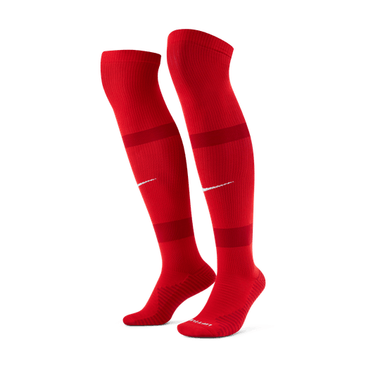 Nike Matchfit Socks - University Red/Gym Red Socks   - Third Coast Soccer