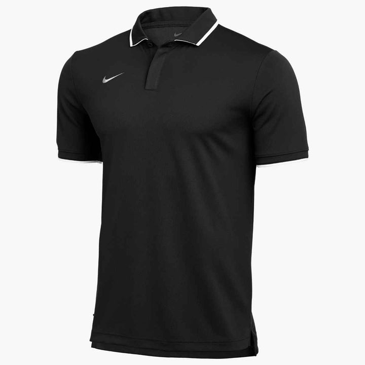 Nike DF UV Collegiate Polo Polos Black/White Mens Small - Third Coast Soccer