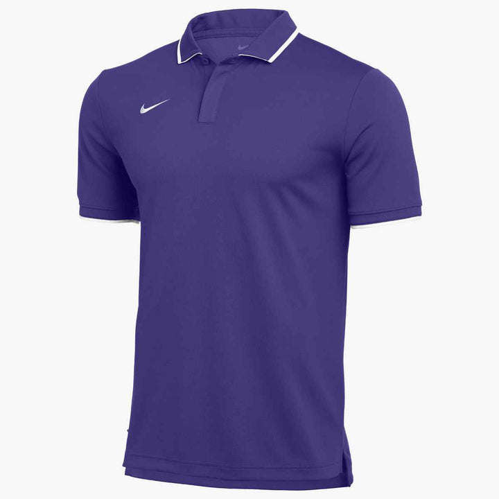 Nike DF UV Collegiate Polo Polos Court Purple/White Mens Small - Third Coast Soccer