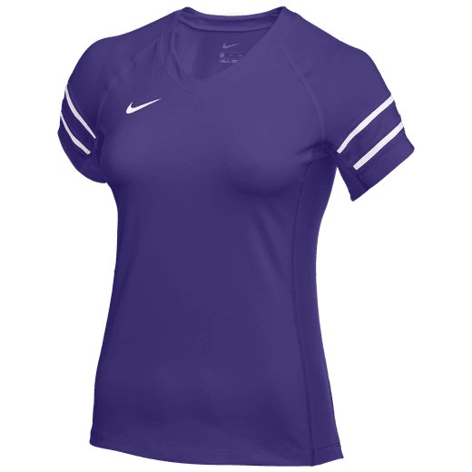 Nike Women's Club Ace Jersey Coquille Volleyball Purple/White Womens XSmall - Third Coast Soccer