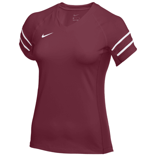 Nike Women's Club Ace Jersey Coquille Volleyball Dark Maroon/White Womens XSmall - Third Coast Soccer