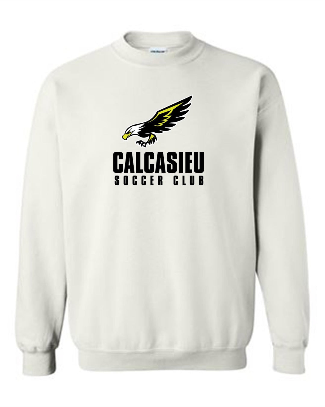 Calcasieu With Eagle Crewneck Sweatshirt CSC Spiritwear - Third Coast Soccer