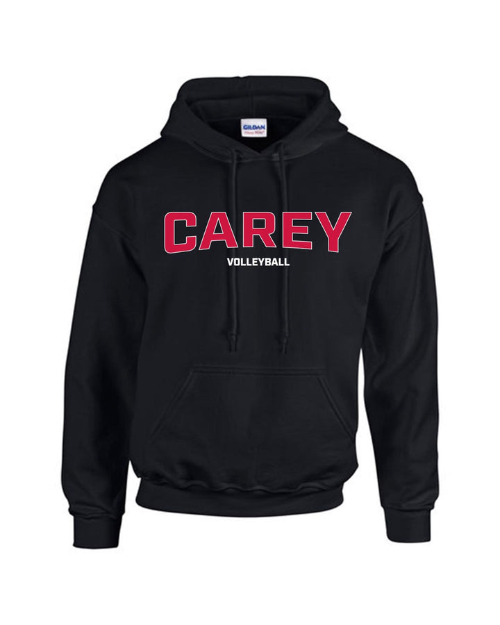 Carey Volleyball Youth Hoody WCU Volleyball Black Carey - Third Coast Soccer