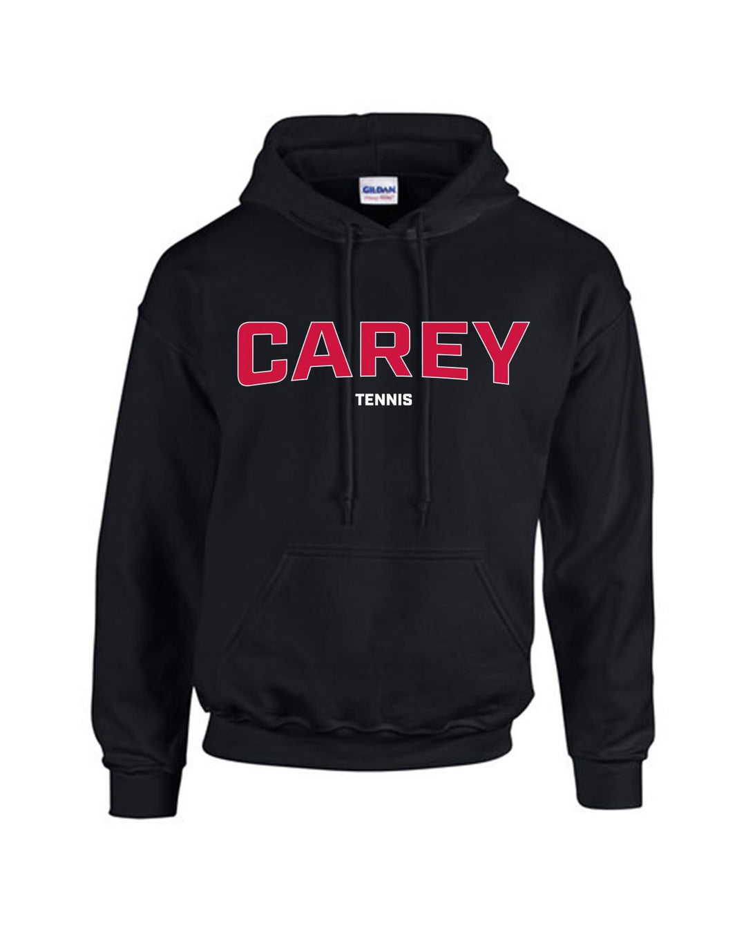 Carey Tennis Men's Hoody WCU Tennis Black Carey - Third Coast Soccer