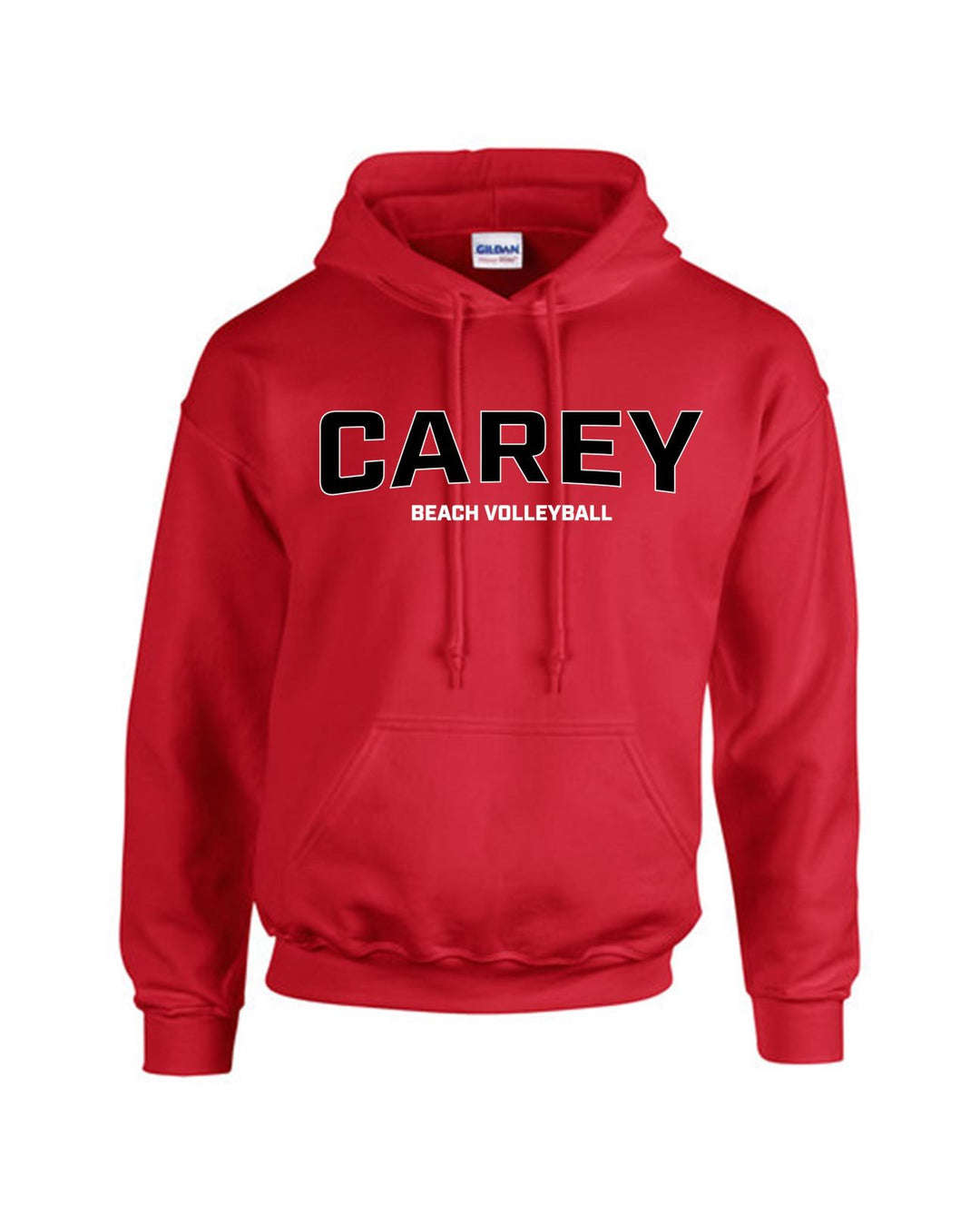 Carey Beach Volleyball Men's Hoody WCU Beach Volleyball Red Carey - Third Coast Soccer