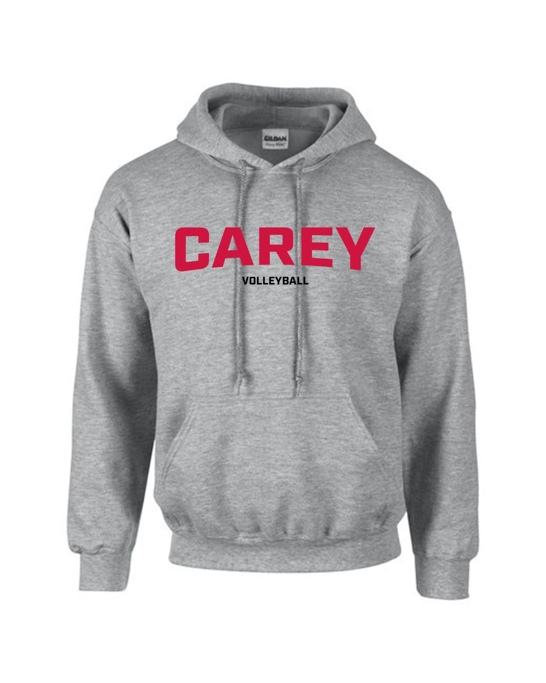 Carey Volleyball Youth Hoody WCU Volleyball Sport Grey Carey - Third Coast Soccer