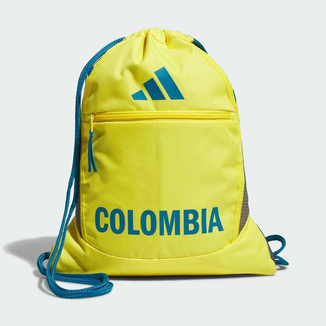 adidas Colombia Stadium Sackpack Bags Yellow - Third Coast Soccer