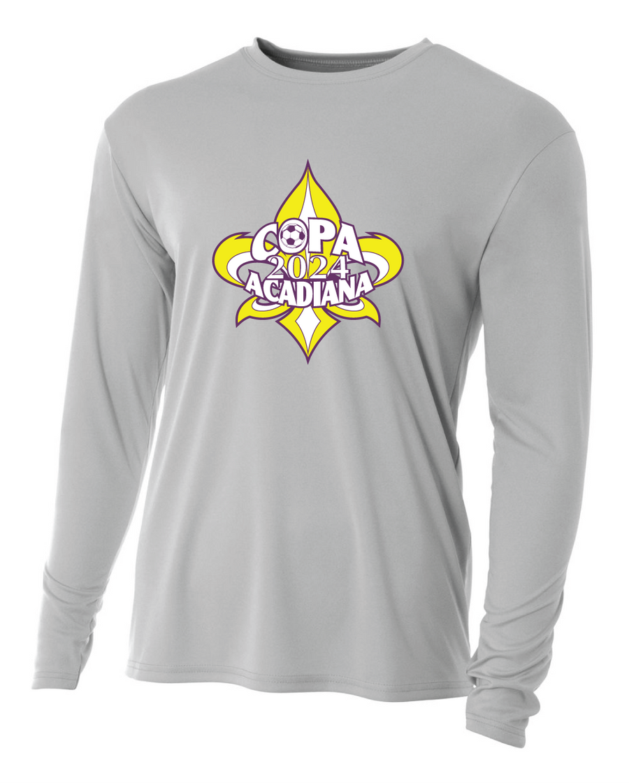 A4 Copa Acadiana 24 Long-Sleeve Performance Shirt Copa 24   - Third Coast Soccer