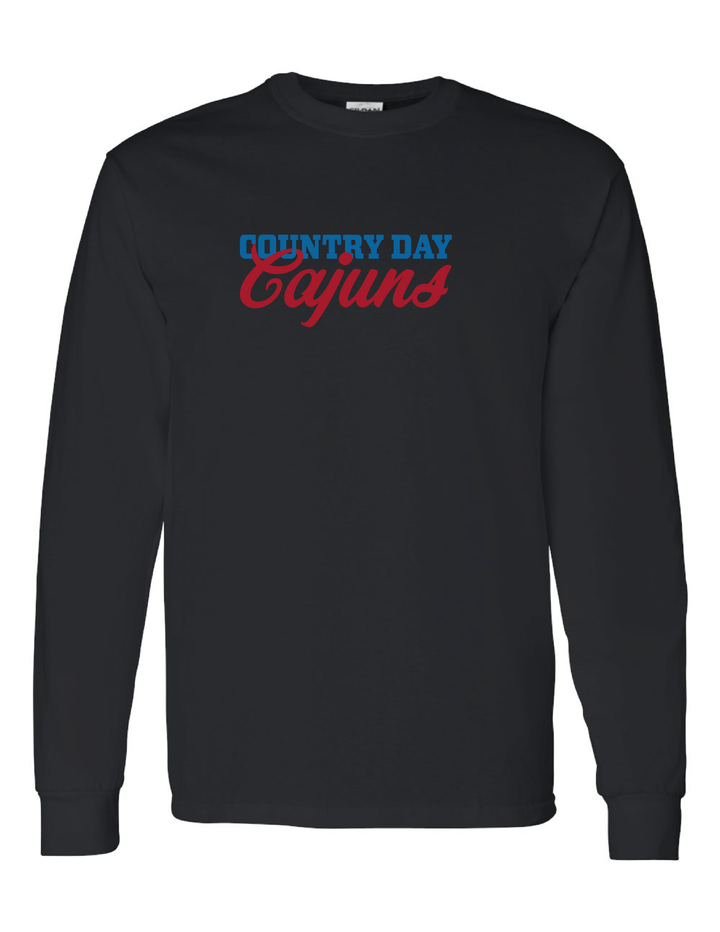 Country Day Wordmark Long-Sleeve T-Shirt