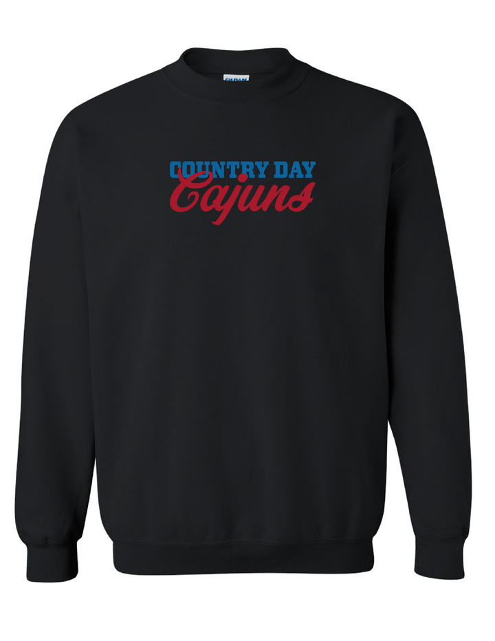 Country Day Wordmark Crewneck Sweatshirt
