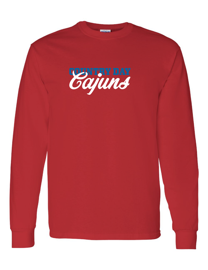 Country Day Wordmark Long-Sleeve T-Shirt