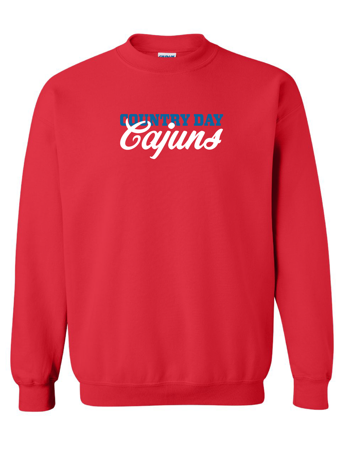 Country Day Wordmark Crewneck Sweatshirt