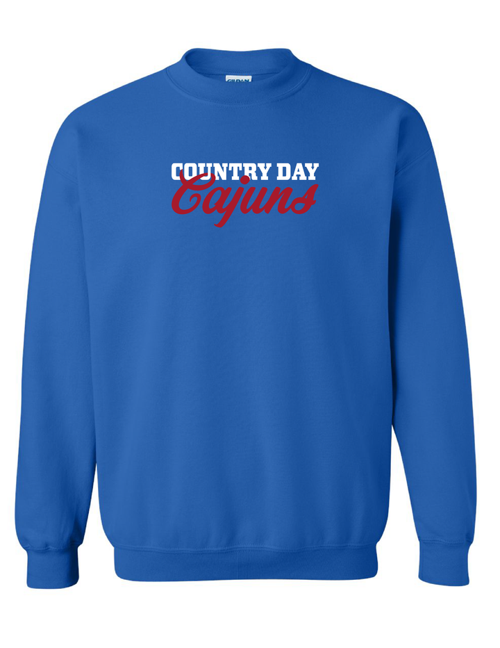 Country Day Wordmark Crewneck Sweatshirt