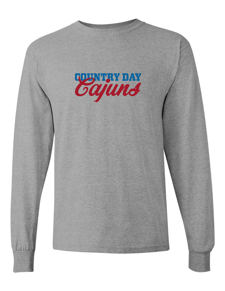 Country Day Wordmark Long-Sleeve T-Shirt