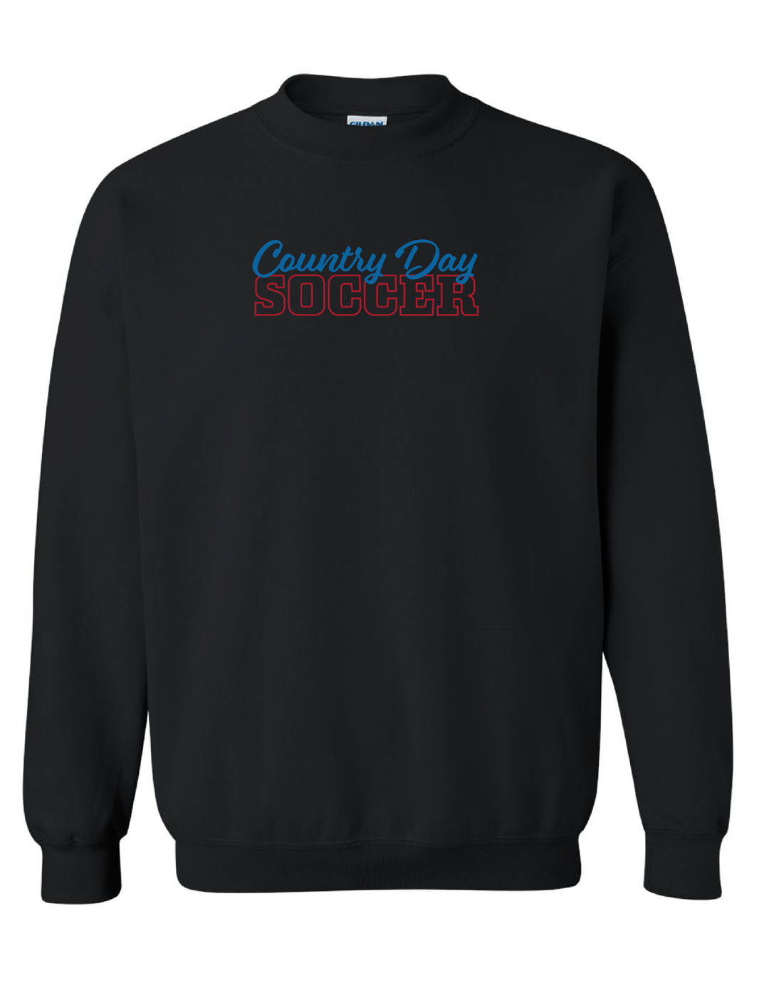 Country Day Soccer Wordmark Crewneck Sweatshirt