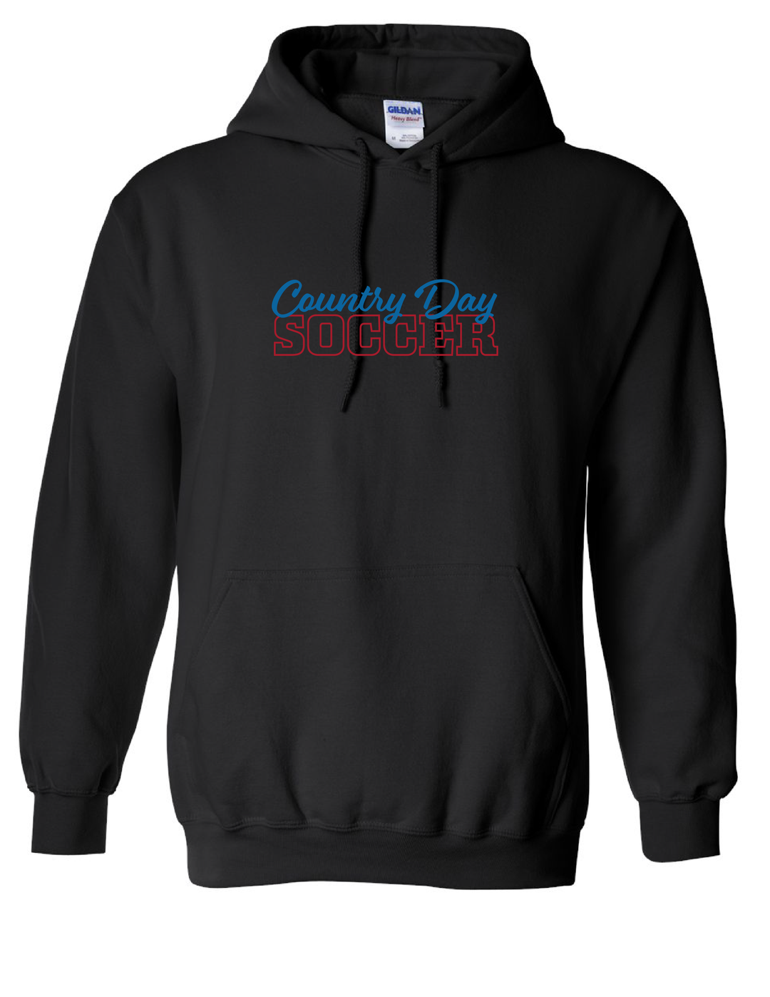 Country Day Soccer Wordmark Hooded Sweatshirt