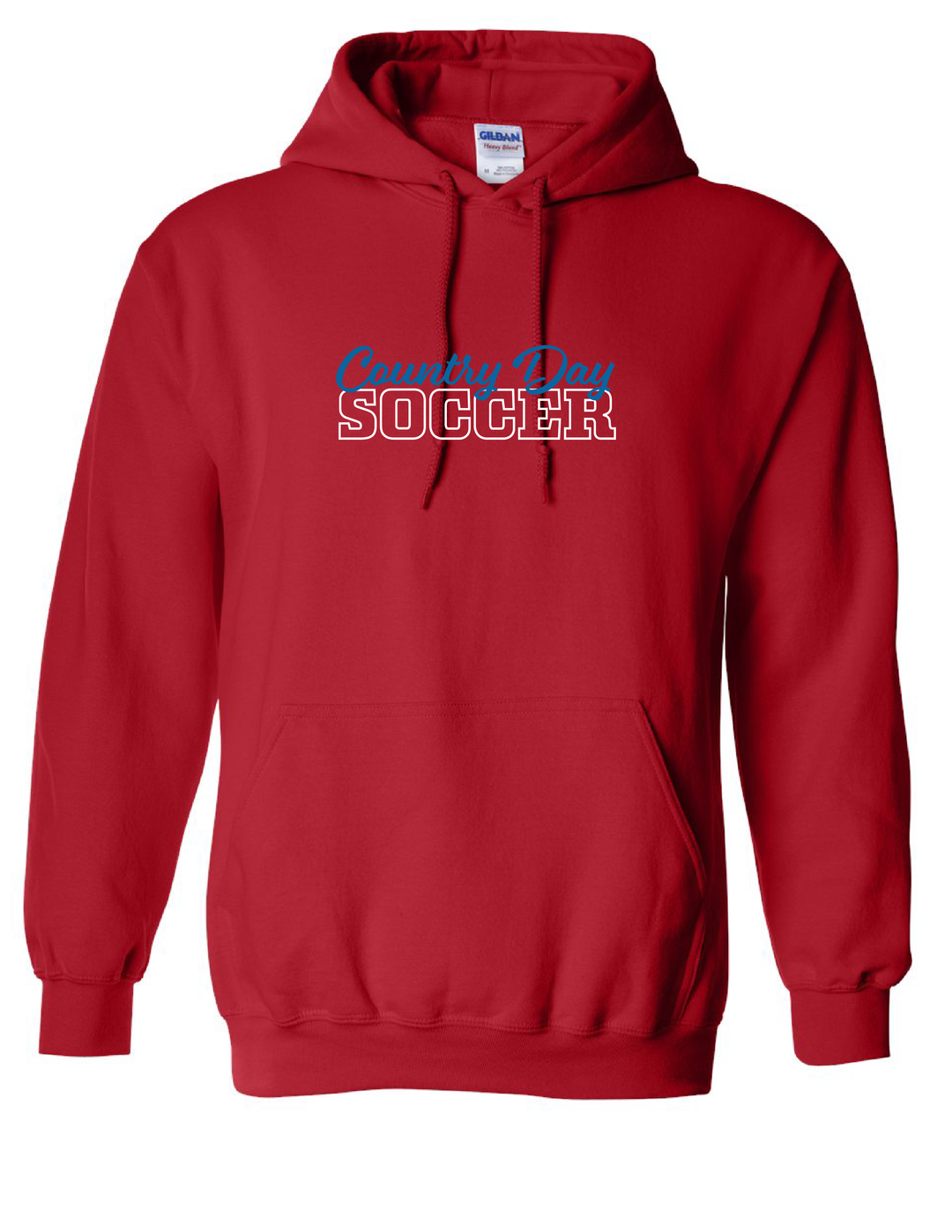 Country Day Soccer Wordmark Hooded Sweatshirt