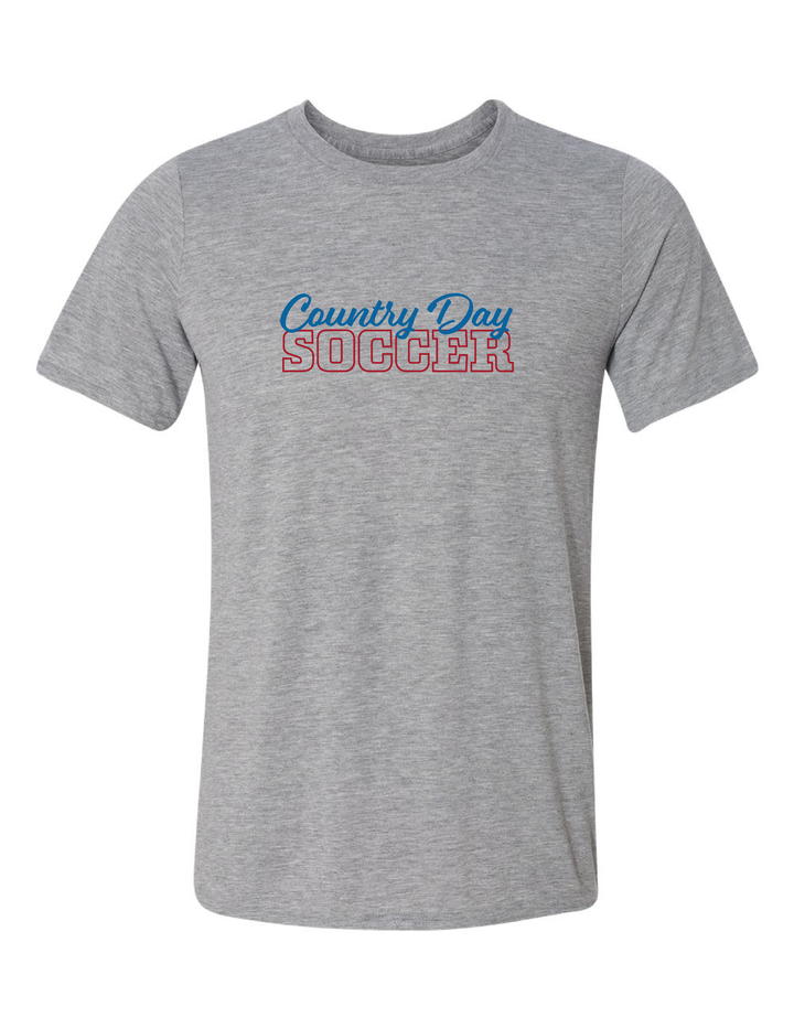 Country Day Soccer Wordmark Short-Sleeve T-Shirt