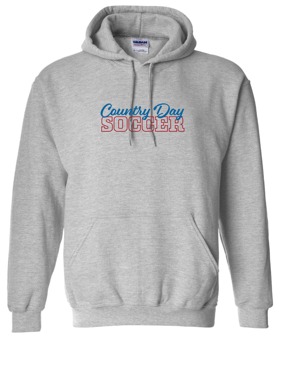 Country Day Soccer Wordmark Hooded Sweatshirt