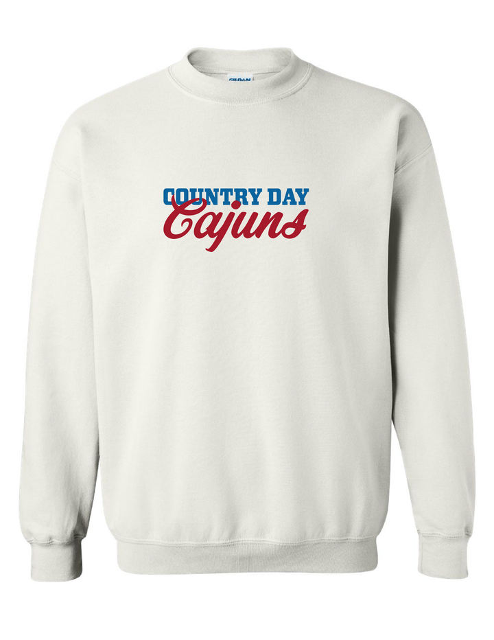 Country Day Wordmark Crewneck Sweatshirt